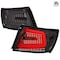 Spec-D Tuning SEDAN LED LIGHT BAR CHROME HOUSING AND SMOKED LENS, 2PK LT-WRX084GLED-SQ-TM - alternate 1